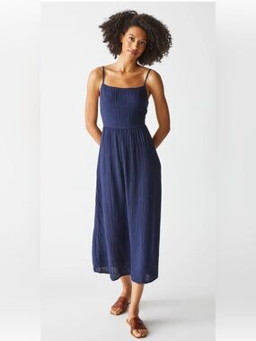 NWT Michael Stars Allora Midi Gauze Dress - S, M